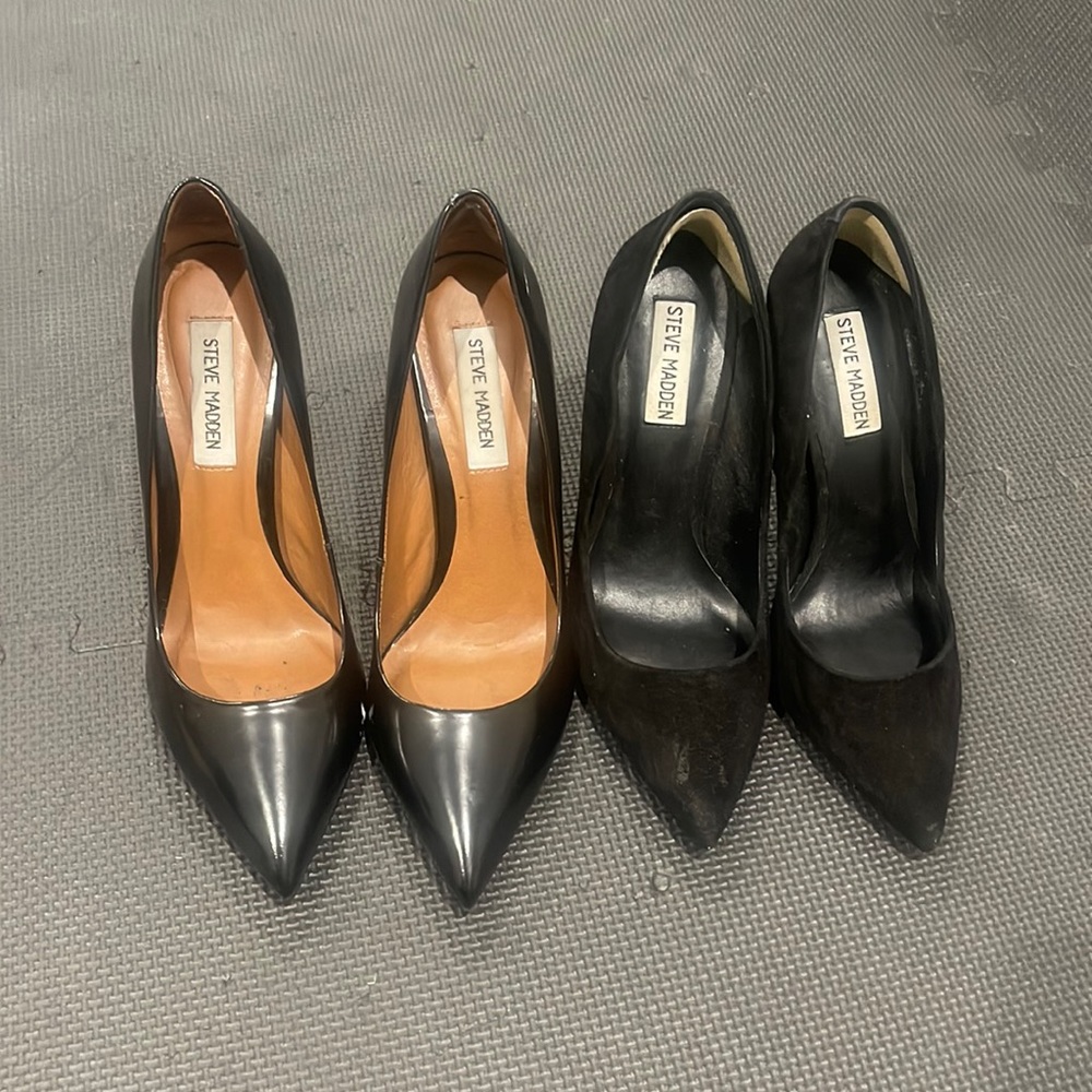 Steve Madden point toe heels